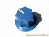 JAZZ BASS PEDAL EFFECT OR GUITAR AMPLIFIER VOLUME KNOB BLUE